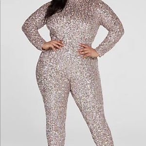 Krystal sequin catsuit